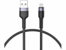 Tech-Protect USB-A - microUSB USB kabel 0,25 m černý (THP1600)