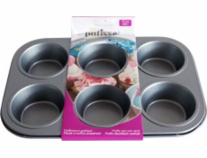 Patisse Forma na muffiny 6 ks 27 cm Stříbrná Univerzální top