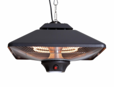 SUNRED | Heater | CE17SQ-B  Spica Bright Hanging | Infrared | 2000 W | Number of power levels | Suitable for rooms up to  m2 | Black | IP24