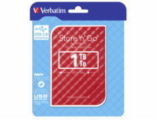 Verbatim Store n Go 2,5      1TB USB 3.0 cerveny Gen 2