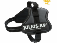 Postroj Trixie Julius-K9® Powerharness®, pes, antracit, Mini-Mini/S: 40–53 cm/22 mm