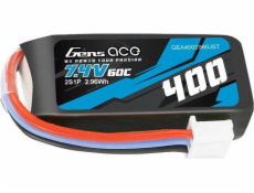 Gens Ace GensAce Batéria 400mAh 7,4V 60C 2S1P JST