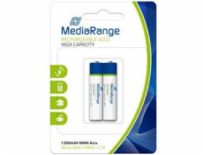 Baterie MediaRange AAA / R03 1000mAh 2 ks.