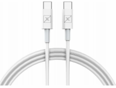 USB maxximus kabel mx šok 20w pd c/c bílá/bílá