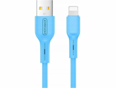 Joyroom USB kabel JOYROOM COLORFUL LIGHTNING CABLE 1M MODRÁ, S-M357S