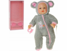 Adar Baby bábika v overale, 40 cm, so zvukom Adar box