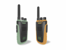 Kidywolf Walkie-Talkies mit Taschenlampe grün/orange