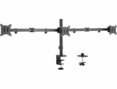 LOGILINK BP0173 Triple monitor mount 17-27inch arm length each 658 mm aluminum