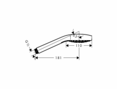 Sprchová hlavice Hansgrohe My Select, 110 mm