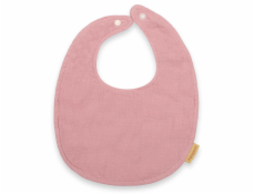 Mušelínový dětský bryndák New Baby pink