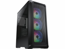 COUGAR Archon 2 Mesh RGB (Black) | PC Case | Mid Tower / Mesh Front Panel / 3 x ARGB Fans / 3mm TG Left Panel