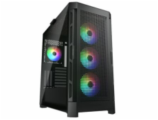 COUGAR Duoface Pro RGB | PC Case | Mid Tower / TG & Airflow Front Panel / 4 x ARGB Fans / TG Left Panel