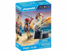 PLAYMOBIL 71421 Pirates Cannon Master, stavebnice