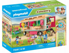 PLAYMOBIL 71441 Country Útulná kavárna se stavebním přívěsem, stavebnice