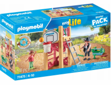 PLAYMOBIL 71475 City Life Starter Pack Zimmerin on Tour, stavebnice