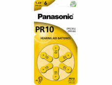 10x1 Panasonic PR 10 nacu.zaria. Zellen Zinc Air 6er Rad