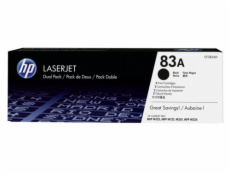 HP Toner CF 283 AD dvoj balenie cierna No. 83 A