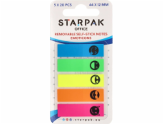 Starpak TAB IND 44X12/20K 5COL EMOT STK B/C 24/1008