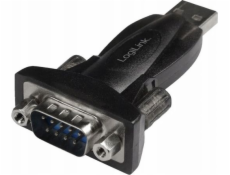 LogiLink USB – RS-232 USB adaptér černý (AU0002F)