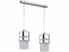 Zavěšená lampa Kris Krislamp Sfera KR171-2L Hanging Lamp 2x40W E27 Chrome