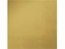 MFP papierové obrúsky P 33x33 jednofarebné GOLD SDL552408 2010890