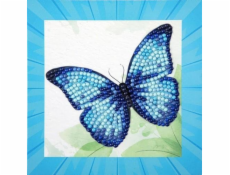 DIAMANTOVÝ DOTZ DIAMANTOVÝ DOTZ BLUE BUTTERFLY RYCHLÝ DOTZ