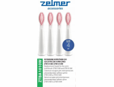 Zelmer hrot ZELMER BRUSH TIPS ZTBA1010W 4 ks/sada biela