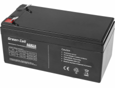 GREENCELL Battery AGM 12V 3.3 Ah