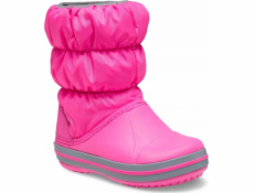 Crocs Crocs Winter Puff Boot Boot Kids 14613-6TR Růžová 22/23