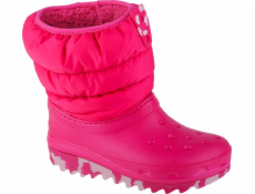 Crocs Crocs Classic Neo Puff Boot Dětské 207684-6X0 Růžové 30/31