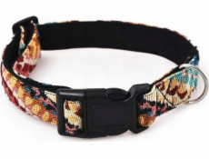 Barry King King Psa Collar, s odolnou látkou, vzorem boho, 1,9x35-50cm