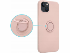 OEM pouzdro se silikonovým prstenem pro Iphone 11 PRO růžové