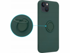 OEM pouzdro se silikonovým prstenem pro iPhone 13 zelené