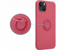 OEM puzdro Silicon Ring pre Iphone 12 PRO MAX svetlo červené