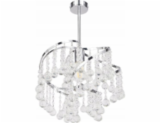 KRIS KRISLAMP LISA KR 372-1L HADING LAMP HADING LAMP LAMP 1x40W E27 51cm Chrome / Transparent