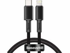 Baseus USB-C – Lightning USB kábel 1 m čierny (CATLGD-01)