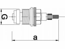 Hydroland BATÉRIA HLAVA 1/2" PRE CHLAPČÍ ORech // GŁ.S.1/2.CH