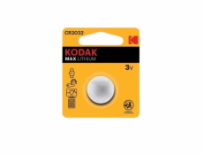 Baterie Kodak CR 2032 MAX Lithium 1ks, blistr