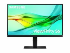 Samsung ViewFinity S6 (S60UD) 24  IPS LED 2560x1440 Mega DCR 5ms 350cd HDMI DP USB-C(90W) PIVOT cierny 100Hz