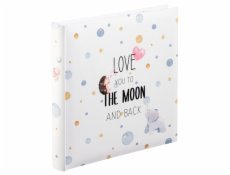 Hama To The Moon Bookbound 25x25 50 white Pages Kids Album 3862