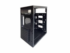 EUROCASE skříň ML N6-550B, Midi Tower, 2x USB 3.0, 2x audio, bez zdroje