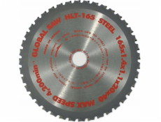 Global Disc Saw pro řezání oceli globální pila 165 x 1,4 / 1,1 x 20 mm / 40z Cermet