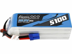 Gens Ace GensAce Batéria 5100mAh 22,2V 80C 6S1P EC5