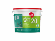 Barva Vivacolor Green Line Wall 20 A, bílá, 2,7l