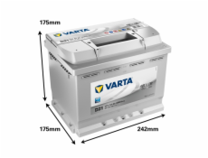 Akumuliatorius Varta SD D21, 61 Ah, 600 A, 12 V