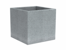 Vazonas Scheurich Stony Grey, plastikinis, O 38 cm, pilkas