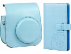 LoveInstant Bag Set 2v1 Case Fuji Instax Mini 11 Case + Album Blue