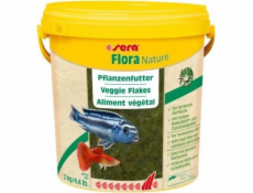 Sera Flora Nature 10 l, vločky - prémiové krmivo