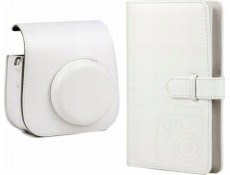 LoveInstant Bag Set 2v1 Puzdro Puzdro pre Fuji Instax Mini 11 + Album White