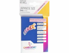 Gamegenic : japonské rukávy velikosti Prime (62x89 mm) 60 kusů, modré